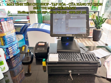 Bán máy tính tiền giá rẻ cho Shop/ Tạp hóa tại An Giang