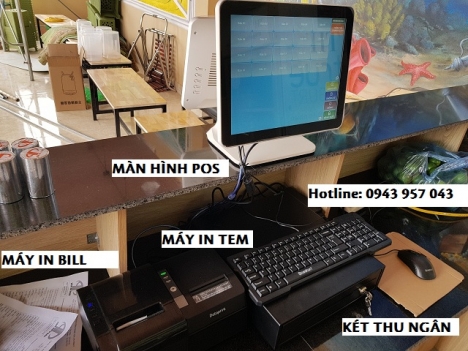 Setup máy pos, phần mềm quán trà chanh tại Vĩnh Long giá siêu rẻ