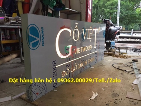 Các sản phẩm biển quảng cáo lắp đặt tại Hà Nội