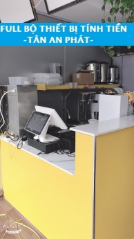 Chuyên lắp đặt bộ thiết bị tính tiền giá rẻ quán trà sữa tại Hà Nội