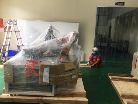 Đóng gói máy móc thiết bị hàng hóa tại KCN Khắc Niệm – Bắc Ninh