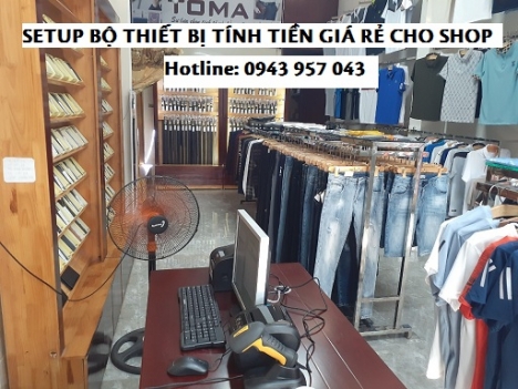 Chuyên lắp đặt máy tính tiền cho cửa hàng thời trang tại Khánh Hòa giá rẻ