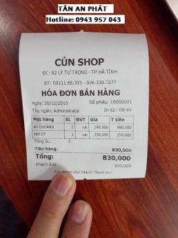 Bán bộ thiết bị tính tiền cho shop thời trang mẹ và bé tại Hà Giang giá rẻ