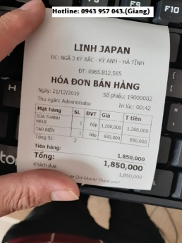 Shop Linh Japan lắp full bộ tính tiền tại Hà Nội giá siêu rẻ