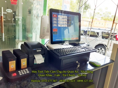 Bán máy tính tiền cho quán café – tiệm trà chanh tại Hà Nội