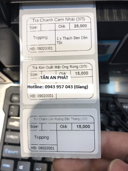 Full bộ thiết bị tính tiền giá rẻ cho tộc trà chanh tại Hà Nội