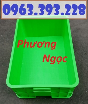 Thùng đặc HS017, thùng nhựa công nghiệp, hộp nhựa có nắp