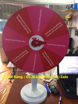 Chuyên cung cấp vòng quay may mắn sản xuất theo yêu cầu tại quận Thanh Xuân