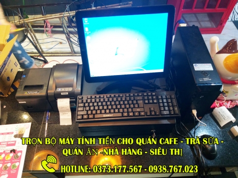Bán trọn bộ máy tính tiền cho Bida – Café tại Bình Thuận