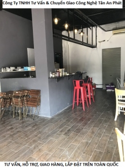 Quán cafe lắp bộ máy bàn tính tiền giá rẻ tại Lạng Sơn