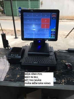 Combo máy tính tiền cho quán ăn, nhà hàng giá rẻ tại Bạc Liêu