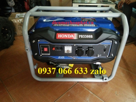 Báo giá tốt Máy phát điện Honda 3kw PB3300B Thái Lan dùng gia đình giá tốt nhất
