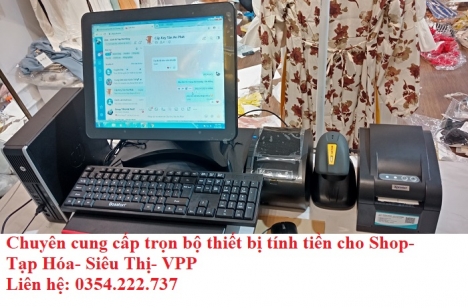 Bán Máy tính tiền cảm ứng tại Hàm Thuận Bắc