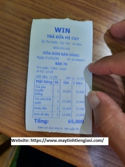 Miễn phí setup phần mềm quản lý bán hàng cho mô hình Trà sữa mì cay tại TP HCM