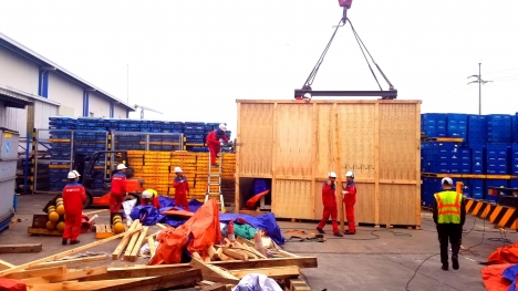 Đóng thùng gỗ, kiện gỗ máy móc xuất khẩu đi Hàn Quốc
