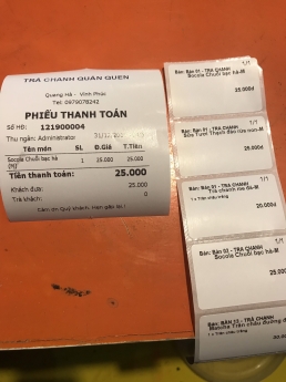 Chuyên Máy Tính Tiền Giá Rẻ Cho Quán Trà Chanh Tại Bình Thuận