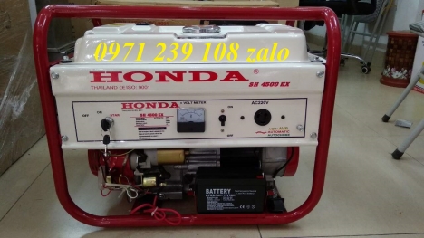 Máy phát điện dùng gia đình Honda SH4500EX hàng chuẩn