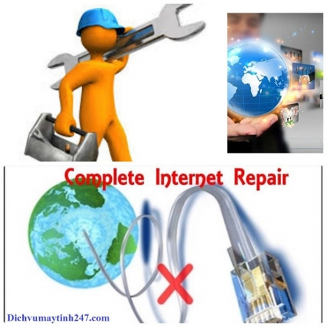 Sửa mạng Internet tại nhà 24h, Hà nội