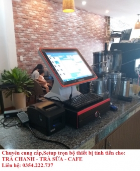 Chuyên máy tính tiền cho Coffee- Trà Sữa- Trà Chanh tại Mũi Né- Phan Thiết