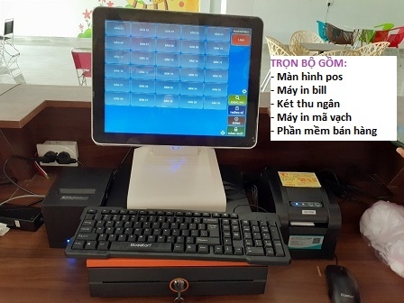 Bán máy tính tiền giá rẻ cho quán Trà Chanh laka tại Nghệ An