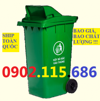 Thùng rác 240l nắp hở, thùng rác nhựa 240 lít, thùng rác 240l giá rẻ, thùng rác 240l có bánh xe, thù