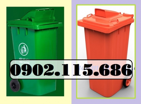 Thùng rác 240l nắp hở, thùng rác nhựa 240 lít, thùng rác 240l giá rẻ, thùng rác 240l có bánh xe, thù