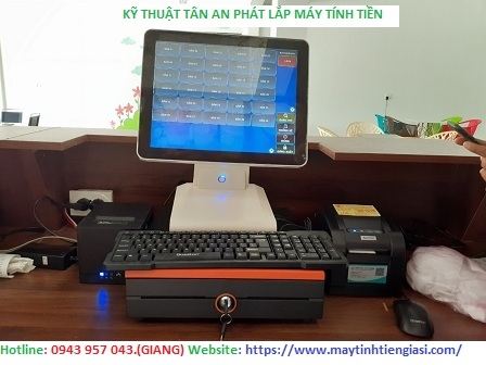 Bán máy tính tiền giá rẻ cho quán Trà Chanh laka tại Nghệ An