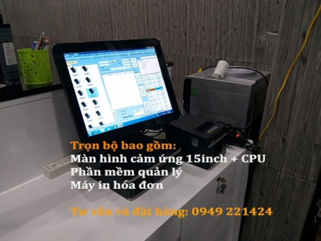 Nhận lắp đặt máy tính tiền cho salon tóc tại Hà Tiên