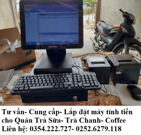 Chuyên Bán máy tính tiền tại Khánh Hòa cho Trà Chanh- Trà Sữa- Coffee giá rẻ
