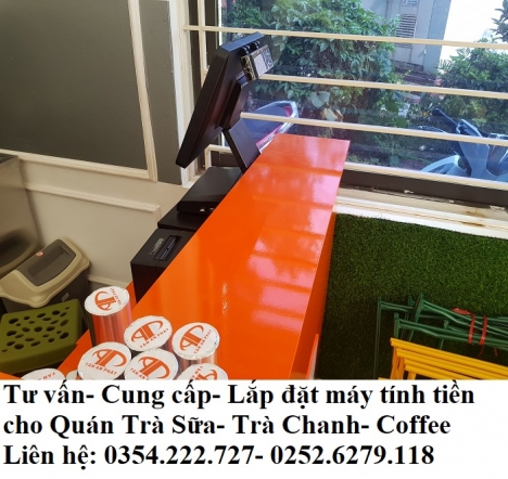 Chuyên cung Cấp máy tính tiền tại Nha Trang  cho Trà Chanh- Trà Sữa- Coffee giá rẻ