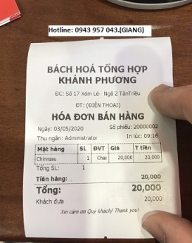 Mô hình bách hóa tổng hợp lắp full bộ tính tiền tại Quảng Nam giá rẻ