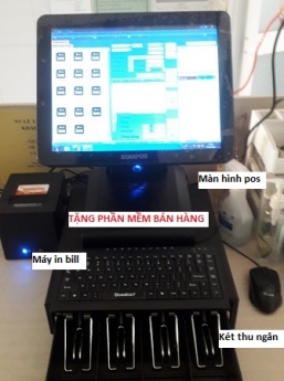 Combo máy tính tiền giá rẻ cho bách hóa nhỏ tại TP HCM