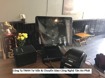 Máy tính tiền cho mô hình trà chanh tại Hà Tĩnh giá rẻ