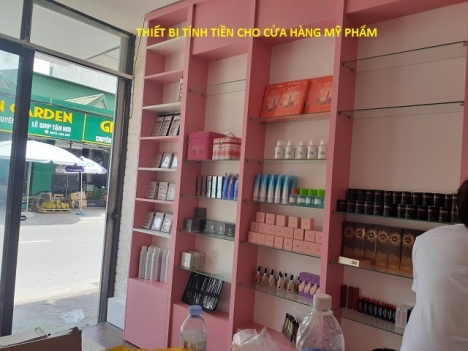 Combo thiết bị tính tiền giá rẻ cho shop mỹ phẩm tại Hà Tỉnh