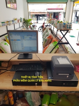 Thanh lý máy tính tiền cho cửa hàng thuốc phân bón – lúa giống tại Bạc Liêu