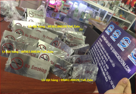 Biển báo cấm hút thuốc – nosmoking sản mới nhất sản xuất tại QUANGCAOLIVINA