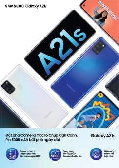 Điện thoại Samsung A21s giá cực rẻ