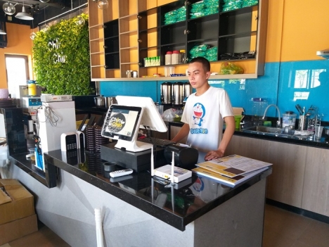 Thiết bị tính tiền tại Phan Thiết cho tiệm trà sữa giá rẻ