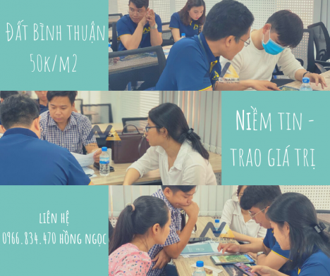 Bán đất Bình Thuận ven biển giá rẻ - Cơ hội lớn cho nhà đầu tư 50K/M2 pháp lý rõ ràng