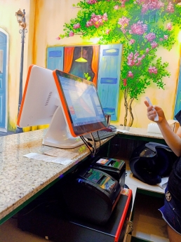 Chuyên Trọn bộ máy tính tiền cho tiệm Kem giá rẻ tại Phan Thiết