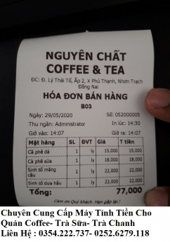 Nơi bán máy tính tiền tại Ninh Thuận cho quán Coffee giá rẻ