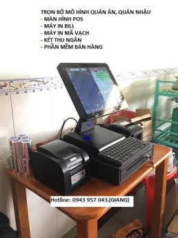 Máy pos, phần mềm quản lý bán hàng giá rẻ tại Cà Mau cho quán ăn, cafe