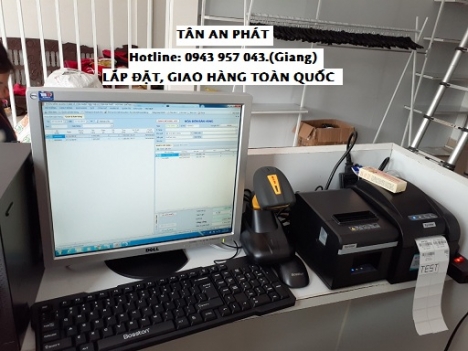 Combo máy tính tiền giá rẻ tại Trà Vinh cho shop túi xách phụ kiện