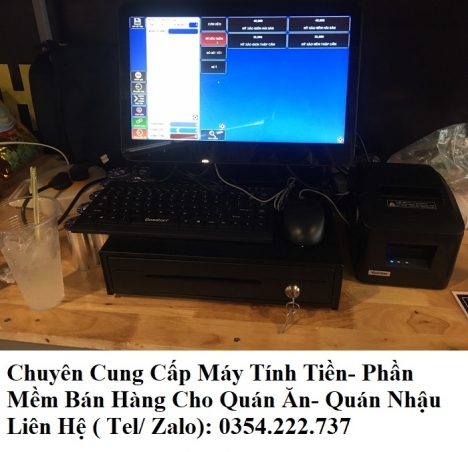 Máy tính tiền tại Ninh Thuận cho Quán Ăn giá rẻ