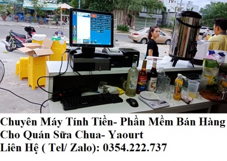 Bán máy tính tiền cho quán Sữa chua/ Yaourt tại Ninh Thuận giá rẻ