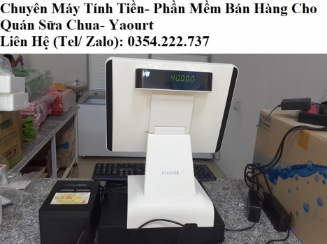 Bán máy tính tiền cho quán Sữa chua/ Yaourt tại Ninh Thuận