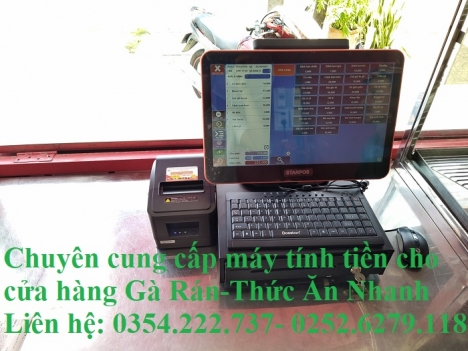 Nơi lắp đặt máy tính tiền cho Cửa Hàng Gà Rán - Thức Ăn Nhanh tại Ninh Thuận