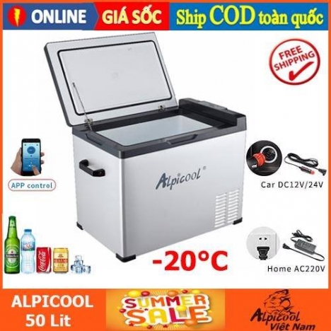 Tủ lạnh Ô Tô Alpicool làm mát cực nhanh