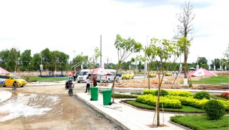 bán đất dự án Cát Tường Phú Sinh 598 triệu 56m2 trục đường công viên