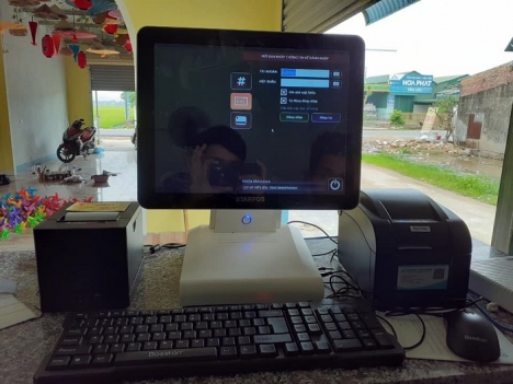 Lắp đặt Máy tính tiền giá rẻ cho quán phở tại Phan Thiết